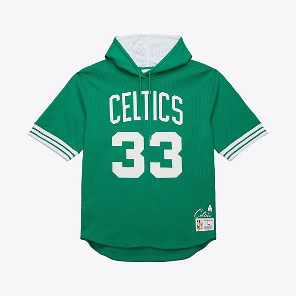 

Мужской меховой худи Larry Bird Kelly Green Boston Celtics с именем и номером Mitchell & Ness, Зеленый, Мужской меховой худи Larry Bird Kelly Green Boston Celtics с именем и номером Mitchell & Ness