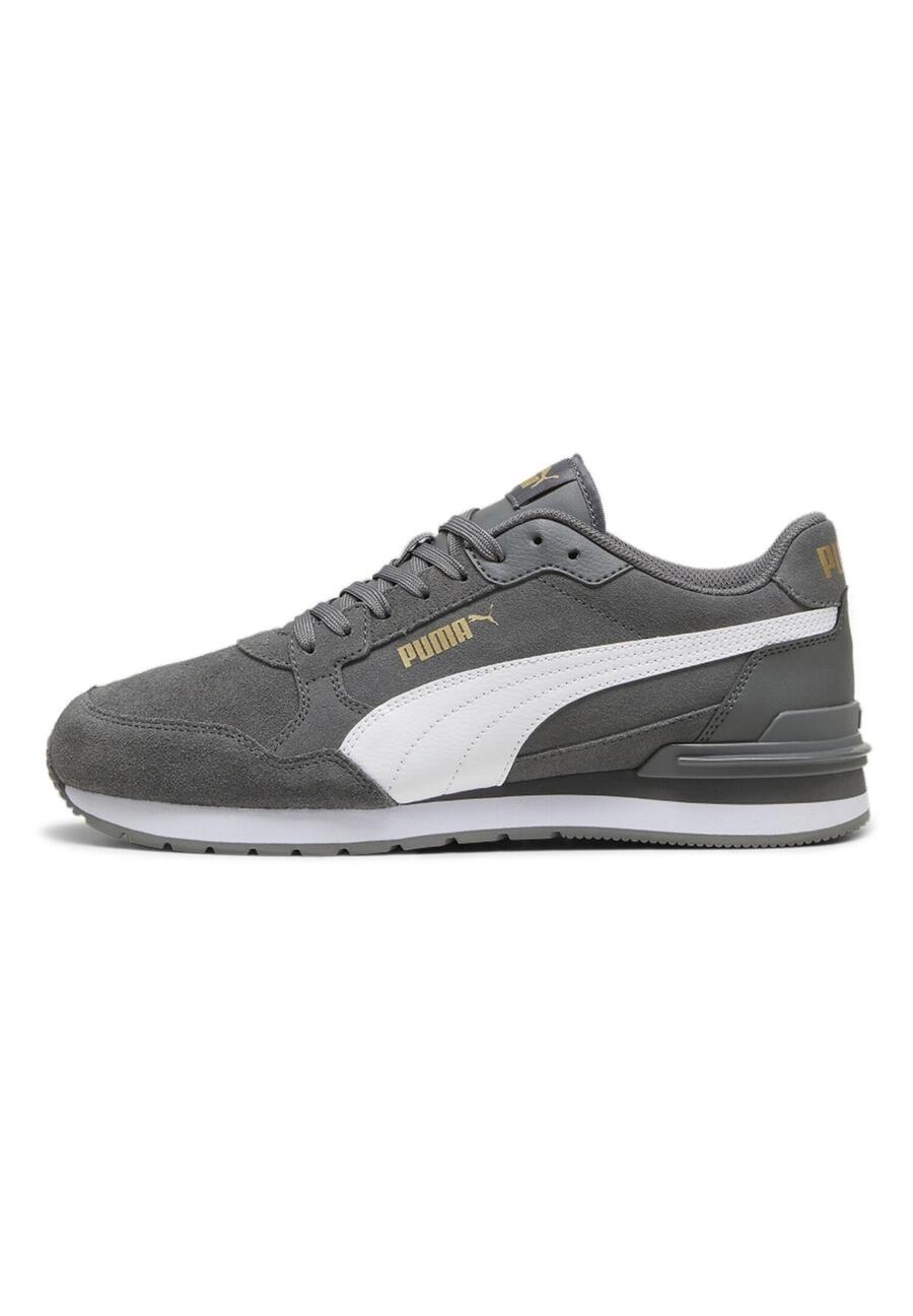 

Кроссовки унисекс Puma ST Runner v4 SD, кожаные, 399665, 02, серые