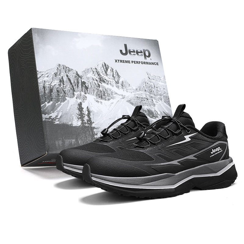 

Jeep Низкие кроссовки Outdoor Shoes мужские черные