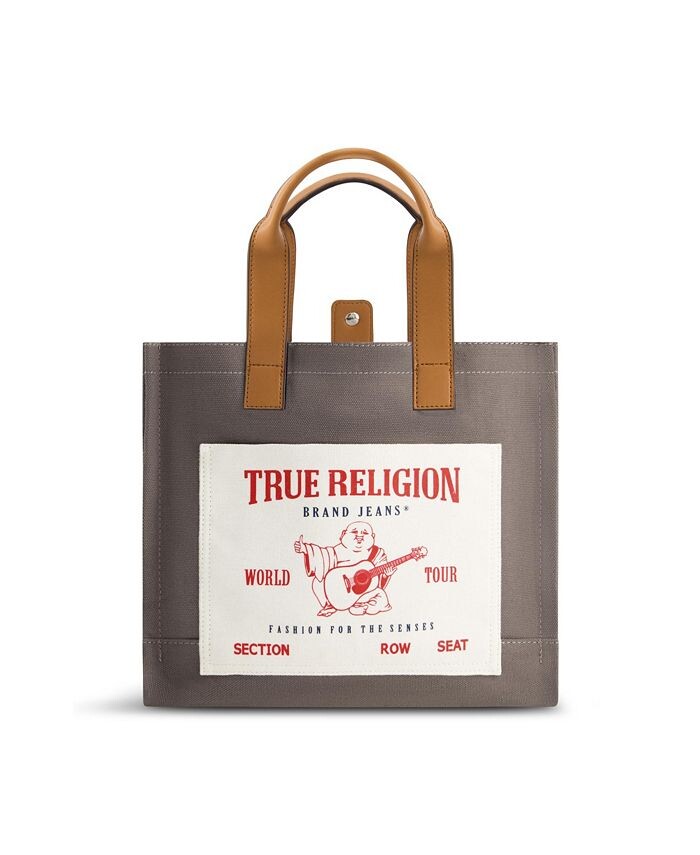 

средняя карманная сумка-тоут True Religion, серый