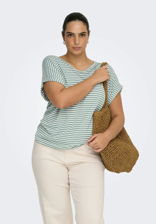 

Футболка с принтом carmoster Only Carmakoma, Jadeite, Зеленый, Футболка с принтом carmoster Only Carmakoma, Jadeite