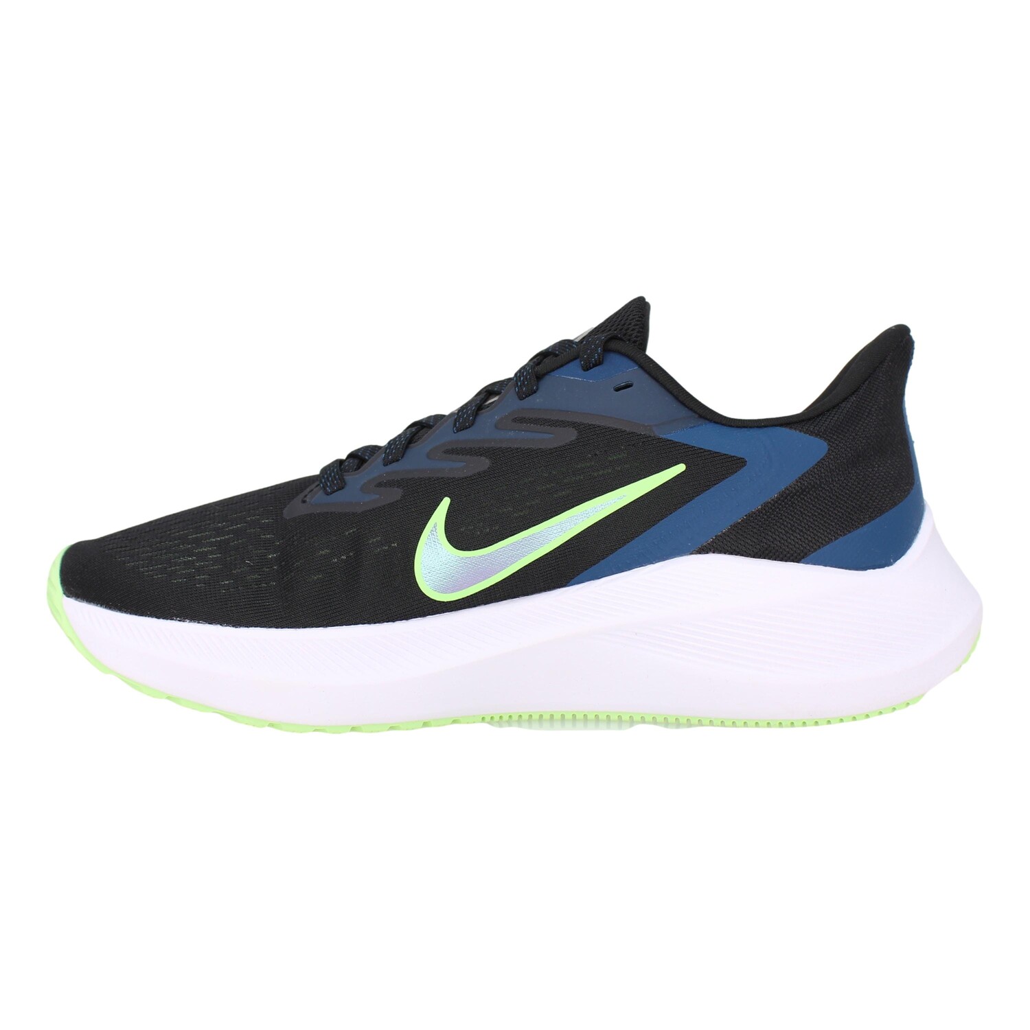 

Мужские кроссовки Nike Zoom Winflo 7 черные/зеленый пар CJ0291-004, черный