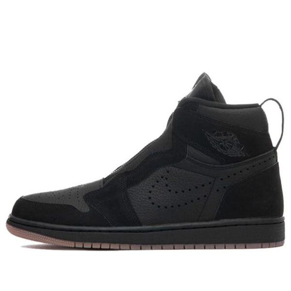 Кроссовки 1 ретро высокая молния Air Jordan, черный