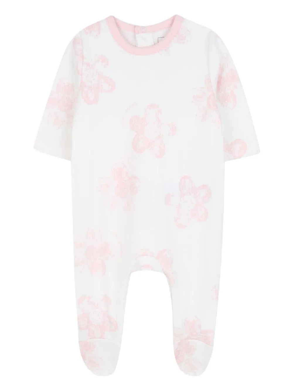 Комплект из трех предметов с цветочным принтом Marc Jacobs Kids, розовый — фото 3