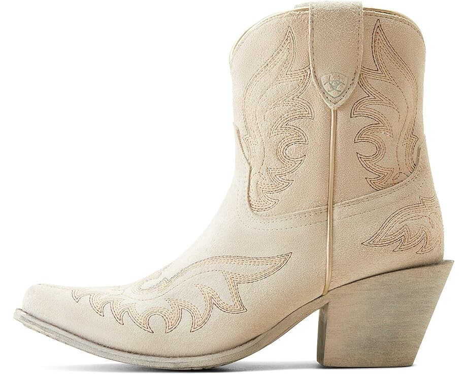 Сапоги женские Ariat Chandler Western ковбойские на каблуке, экрю — фото 4