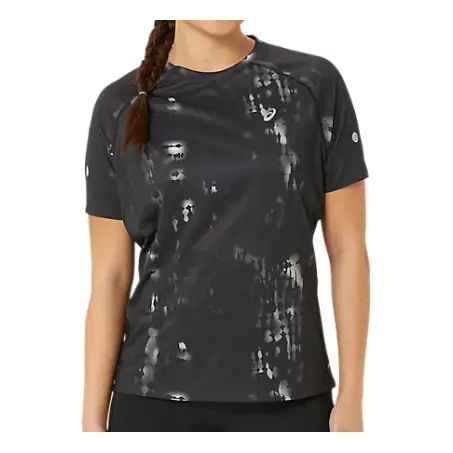 

Футболка (WMNS) ASICS ROAD LITE-SHOW T-Shirt 'Black', черный