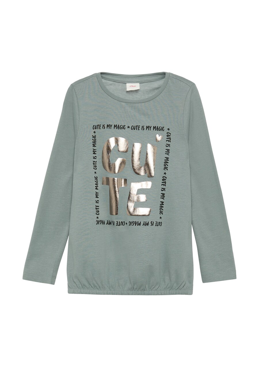 

Рубашка s.Oliver, пыльно-синий