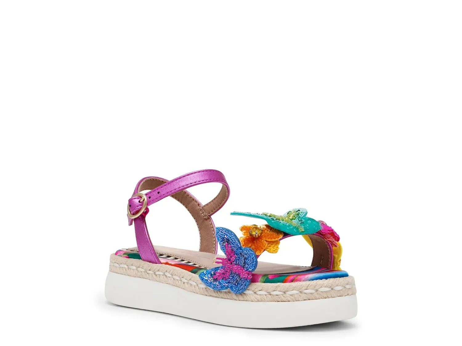 

Сандалии эспадрильи Betsey Johnson Emery _ для детей, разноцветные