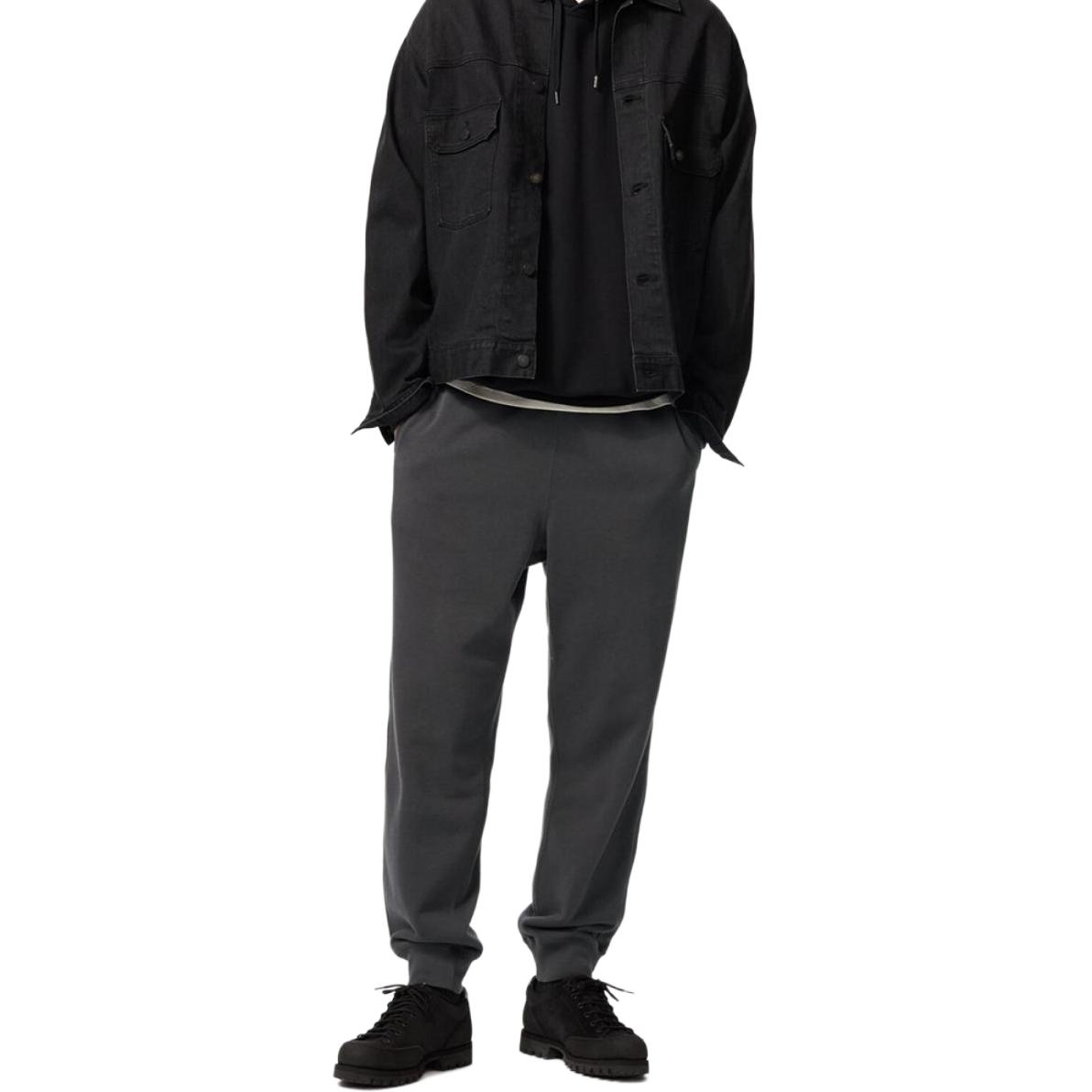 

Повседневные брюки унисекс темно-серые UNIQLO, темно-серый