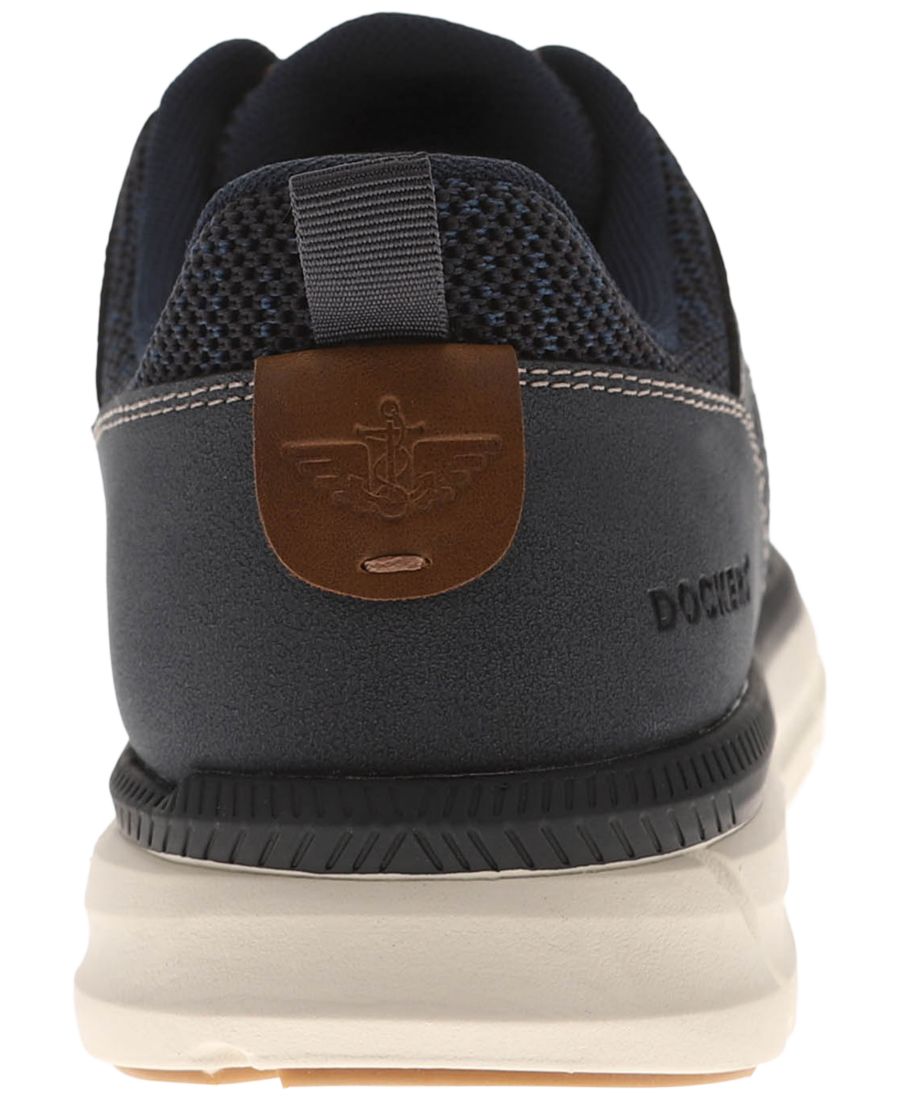 Мужские кроссовки GO-4-IT Active Rebound Knit на шнуровке Dockers, Navy — фото 3