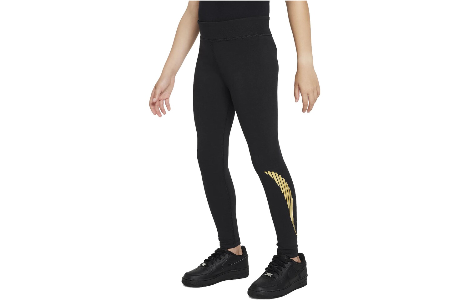 

Детские трикотажные спортивные штаны Nike, черный