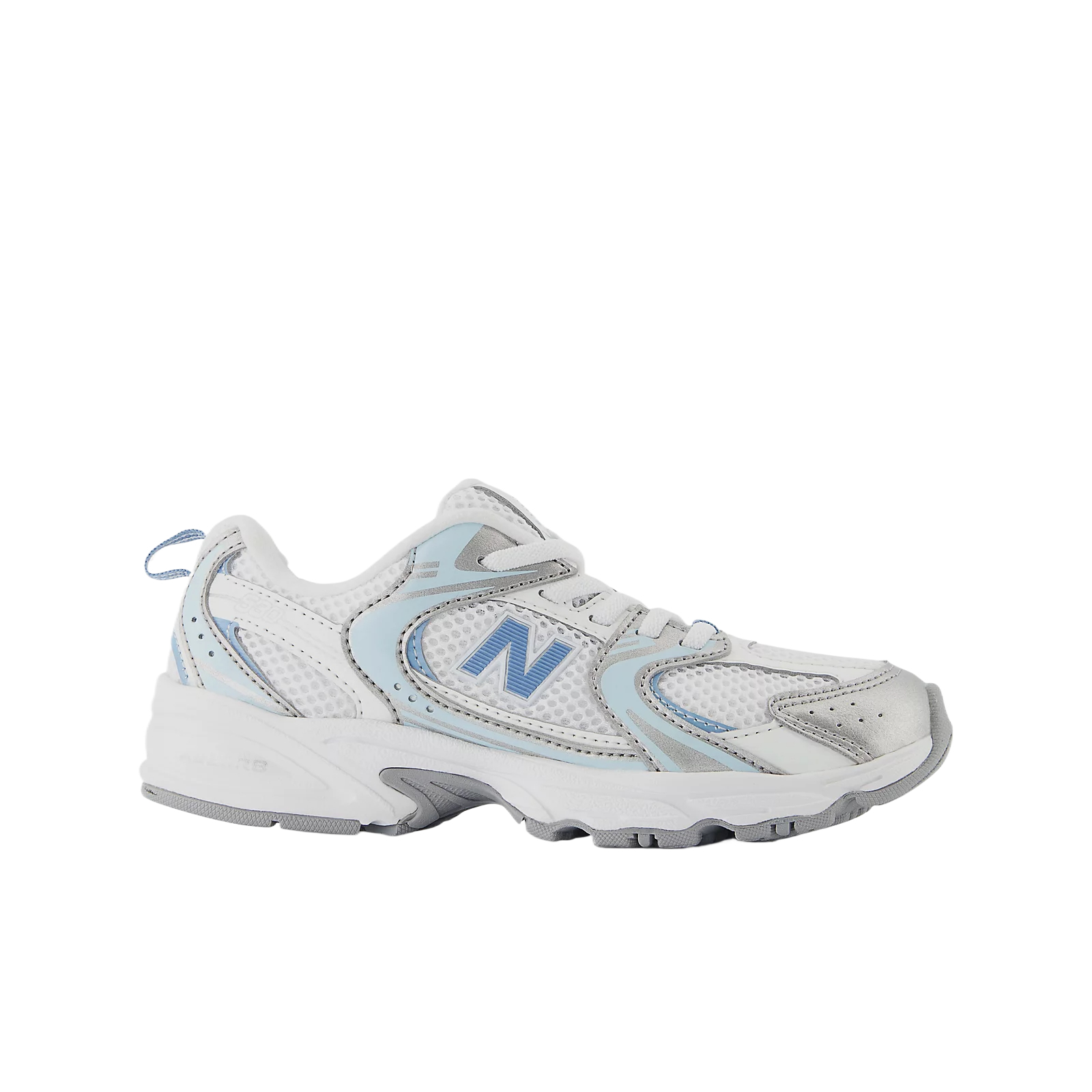 Кроссовки детские NB 530 Bungee для детей от 3 до 7 лет New Balance, белый/синий — фото 2