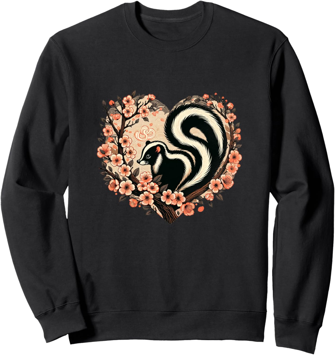 

Толстовка «Весенний скунс» для любителей природы Easter Snugg, черный