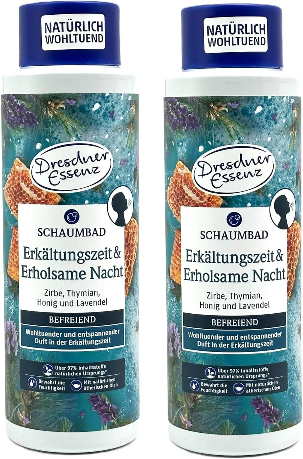 Пена для ванны «Cold & Relaxing Night» 2 x 500 мл от Dresdner Essenz Dresdner Essenz