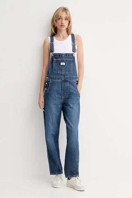 Комбинезон джинсовый Vintage Overall Levi's, синий — фото 2