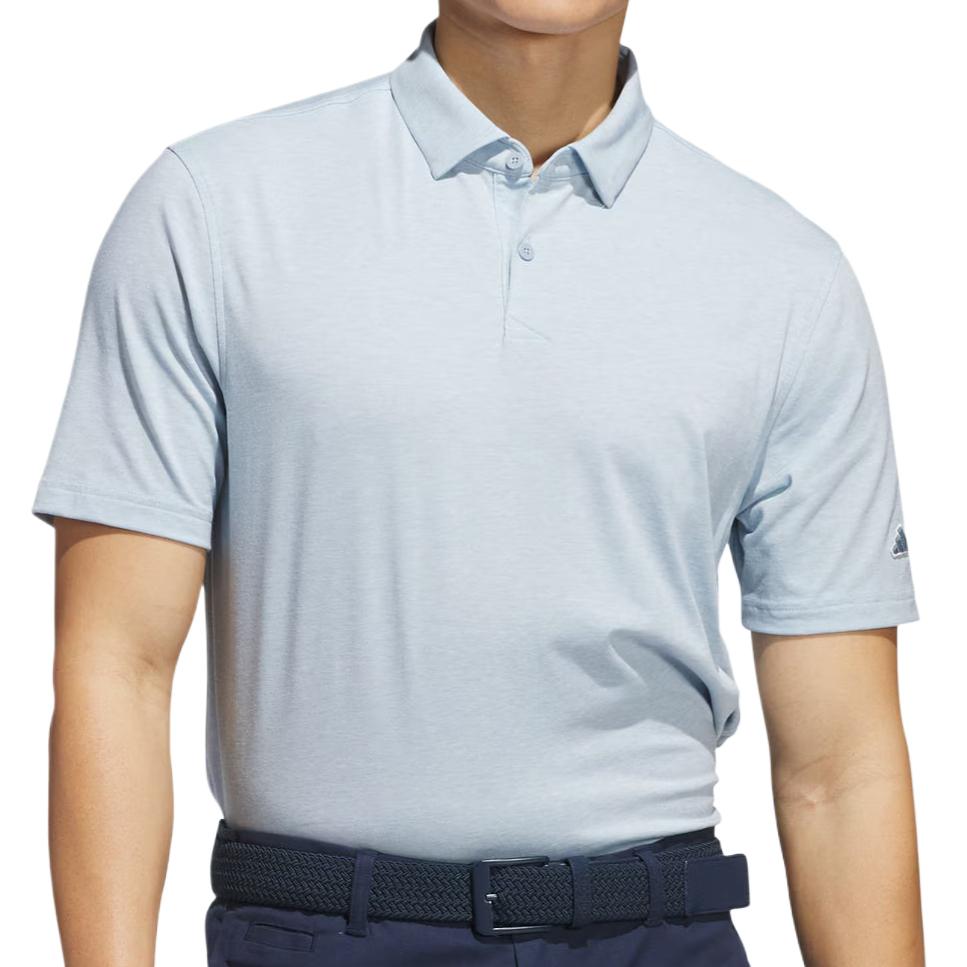Free Shipping With AdiClub Go To Polo Shirt Adidas, синий — фото 3