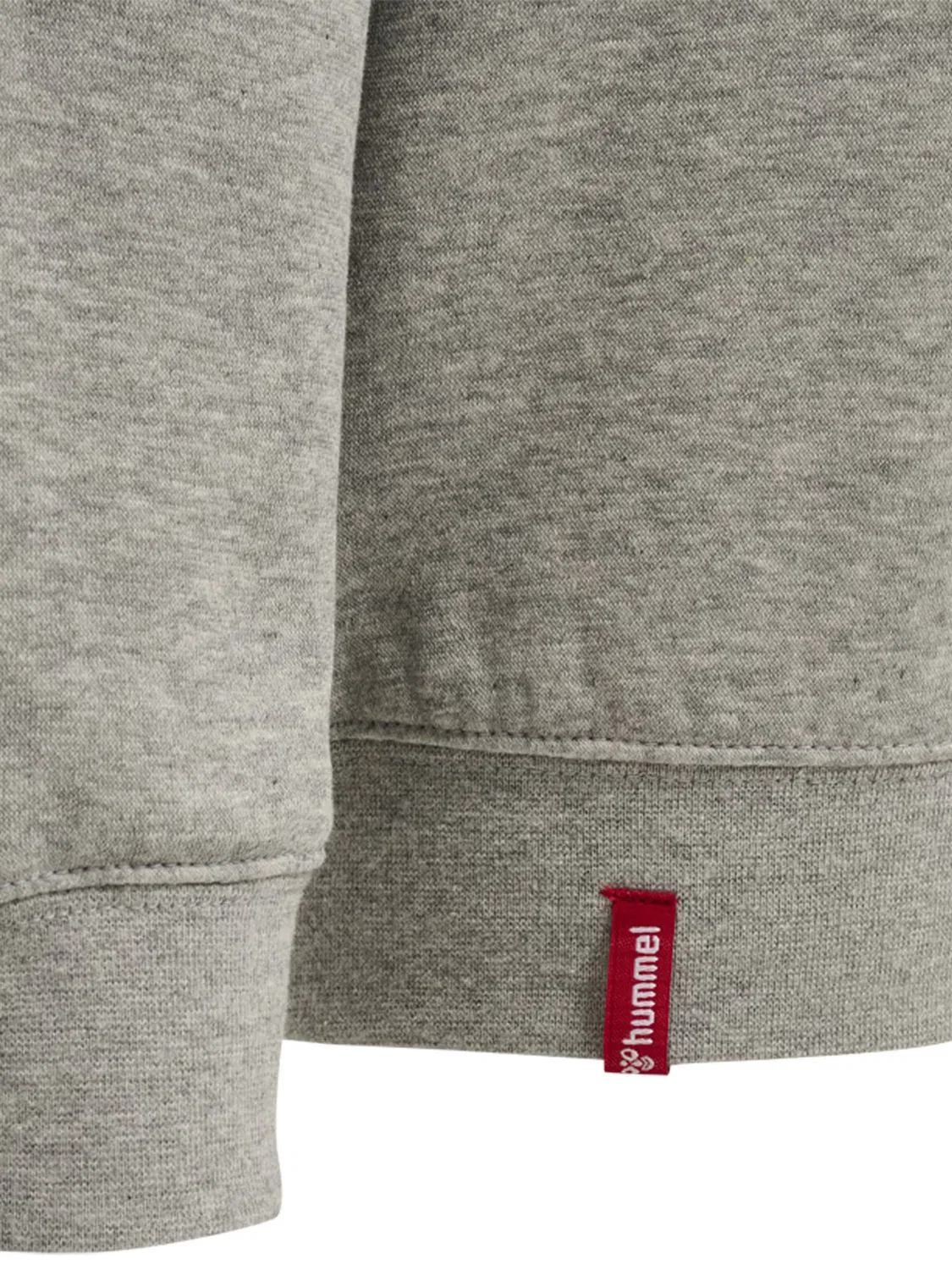 Толстовка Hummel Red Classic серого цвета — фото 4