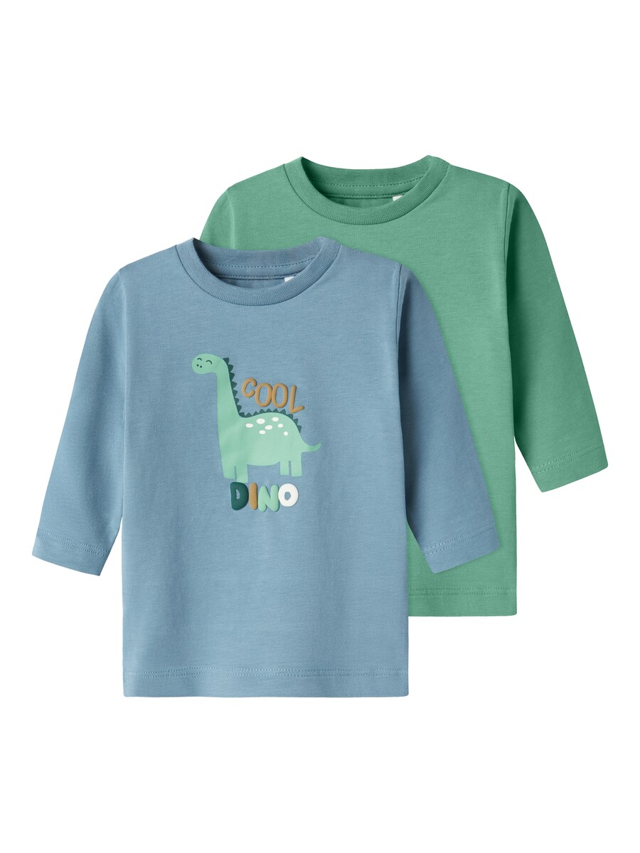 

Рубашка NAME IT NBMDITLEF, цвет Smoke blue/Green