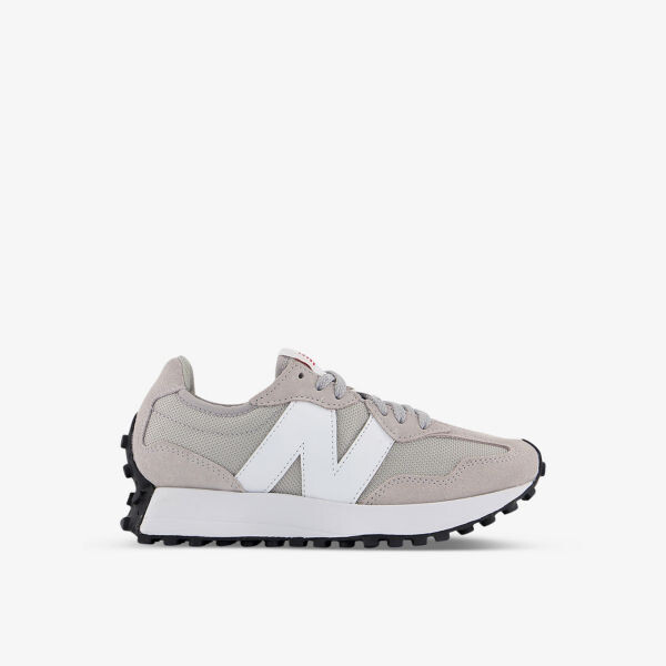 

Тканые кроссовки 327 с вышитым логотипом New Balance, серый