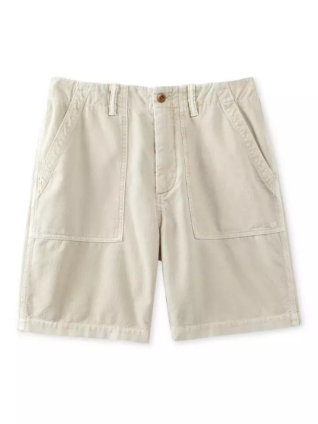 

Шорты Outerknown Cord Organic Cotton 70s Classic, экрю
