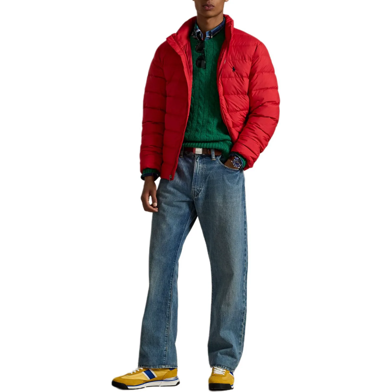 Стеганая куртка Polo Ralph Lauren, rl красный — фото 2