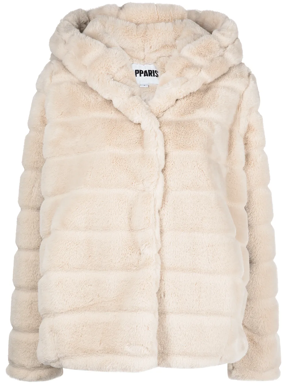 

Шуба Goldie из искусственного меха с капюшоном Apparis, нейтральный