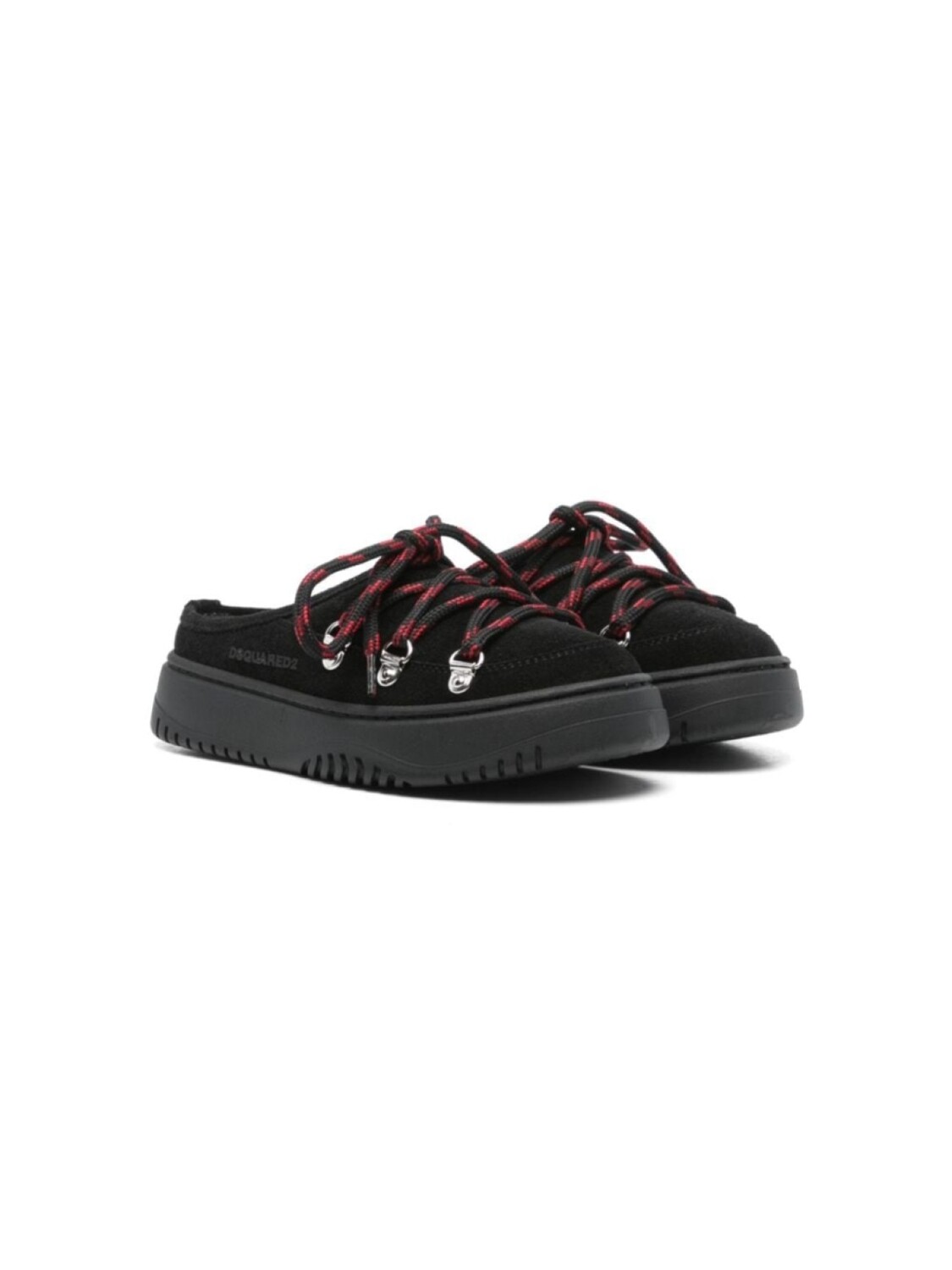 

DSQUARED2 KIDS сандалии с завязками, черный