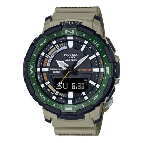 

Часы CASIO Sports Mens Brown Analog/Digital Combo, коричневый