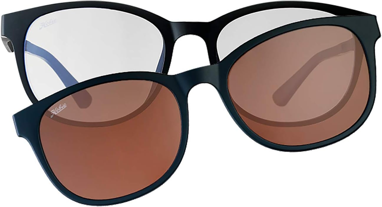 

Поляризованные солнцезащитные очки Hobie Bells — очки для активного отдыха с защитой от синего света и линзами HydroClean для мужчин и женщин, Satin Black Frame / Sea Green Mirror Lens