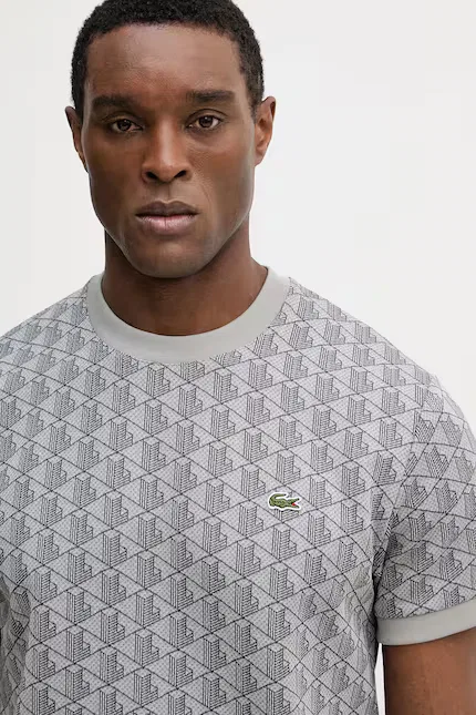 Футболка мужская Lacoste, серый — фото 3