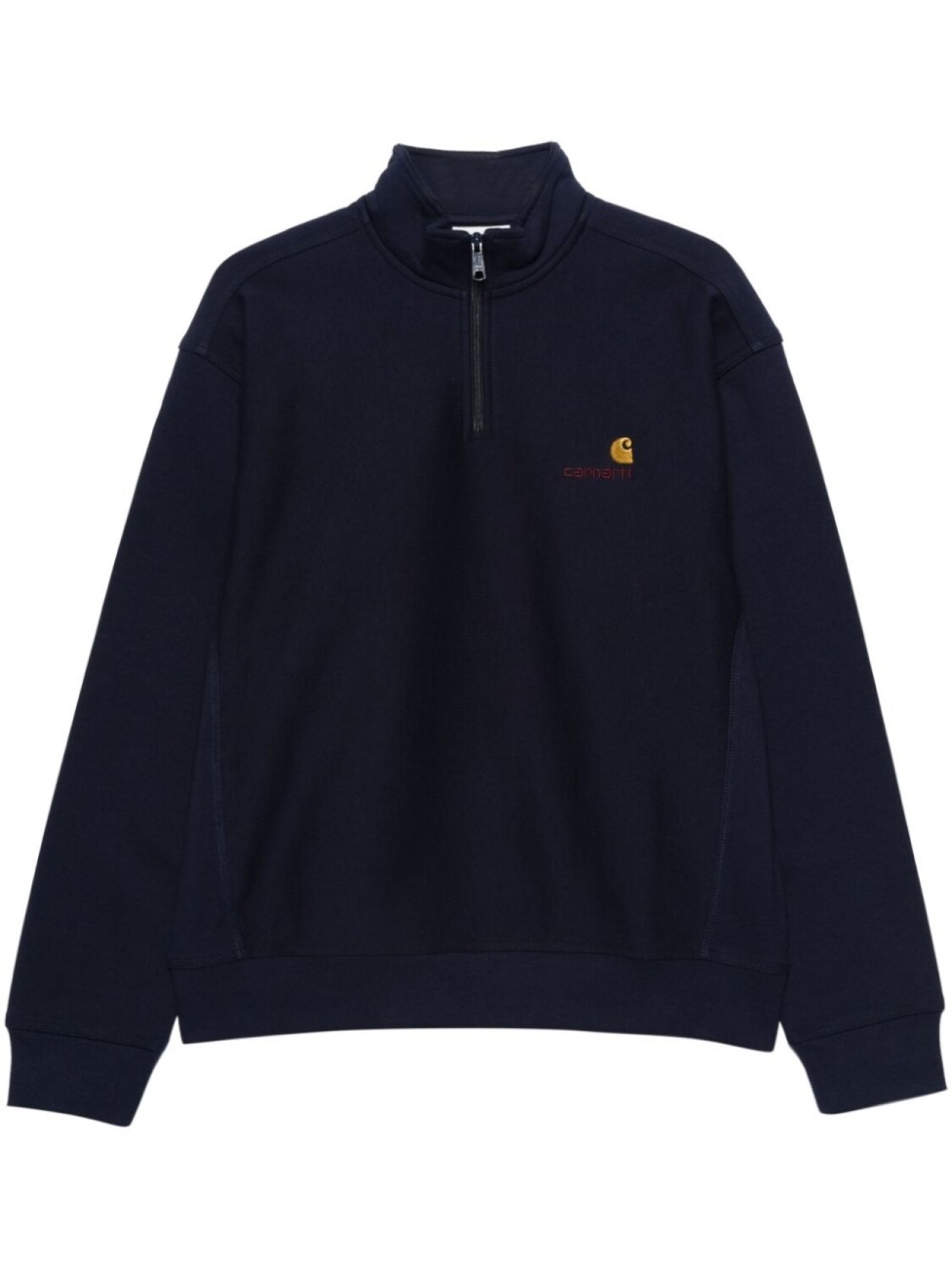 

Carhartt WIP толстовка Half Zip American Script, синий