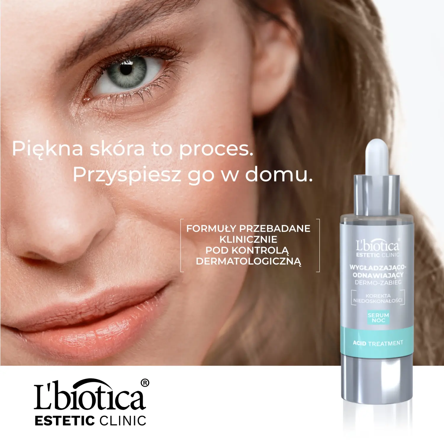 

Обновляющая сыворотка для лица на ночь L'Biotica Estetic Clinic, 30 мл