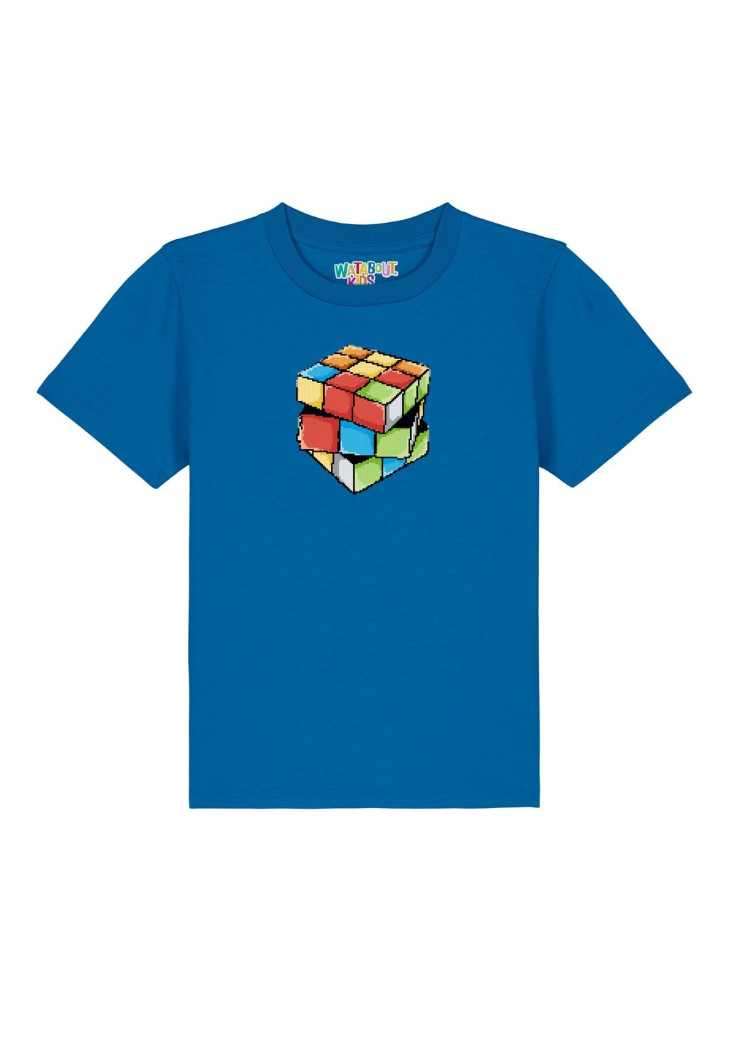 

Футболка с принтом PIXEL ZAUBERWÜRFEL Watapparel, цвет royal blue