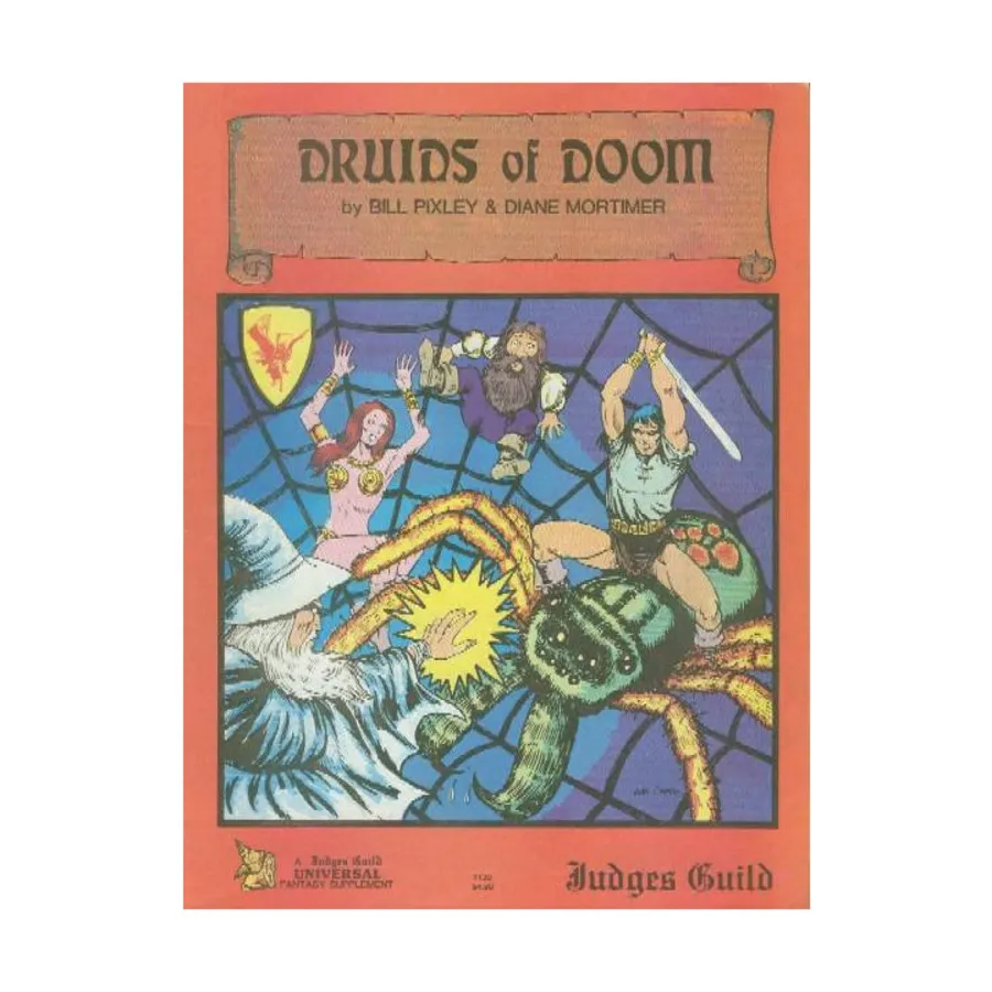 

Модуль Druids of Doom, Dungeons & Dragons Fantasy Modules (D - F) (Judges Guild)
