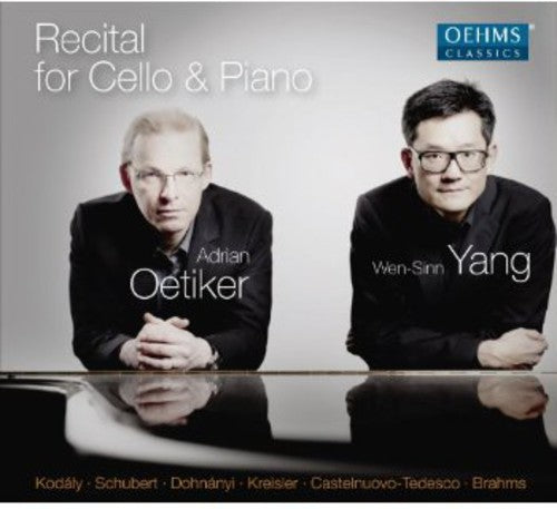 

CD диск Kodaly / Yang / Oetiker: Recital for Cello & Piano