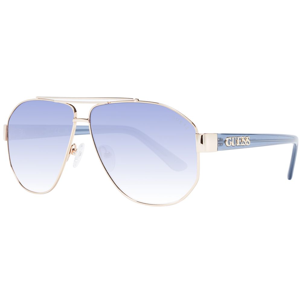

Золотые женские солнцезащитные очки GUESS