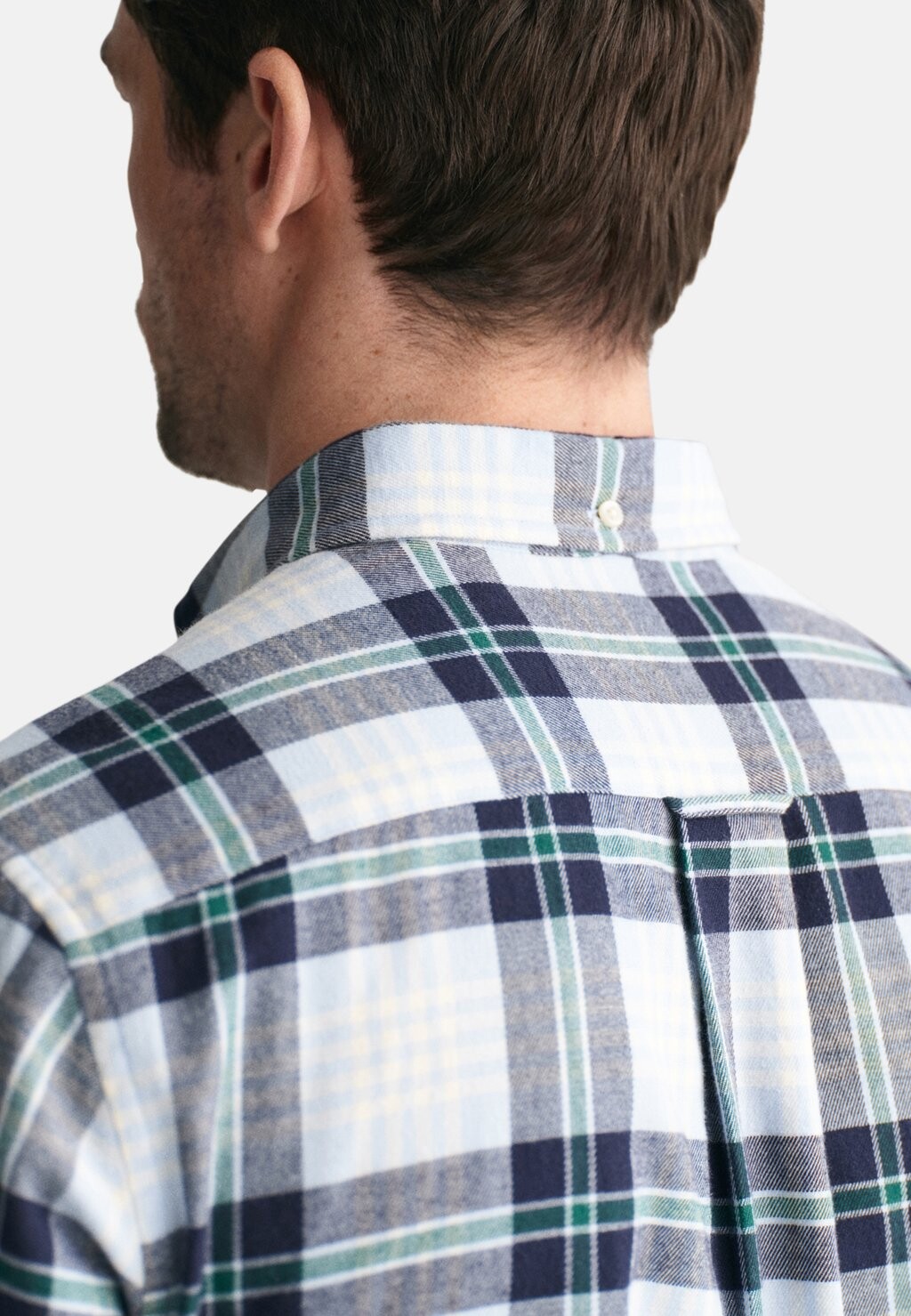

Рубашка REG PLAID GANT, синий