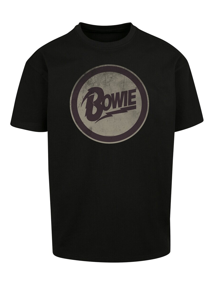 

Классическая футболка F4NT4STIC Shirt David Bowie Rock Music Band Circle Logo, черный