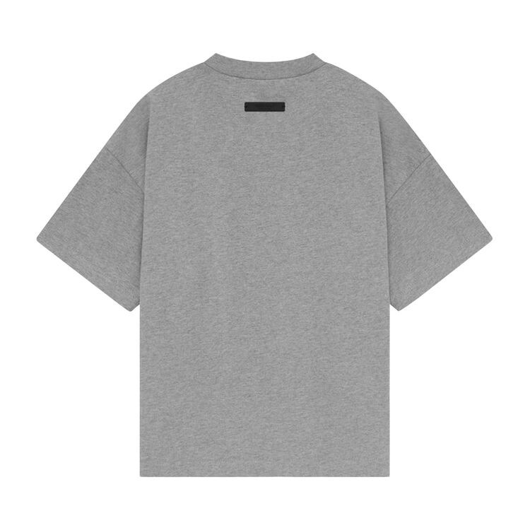 Футболка Fear of God Essentials Kids Jersey Crewneck Tee Dark Heather, серый — фото 2