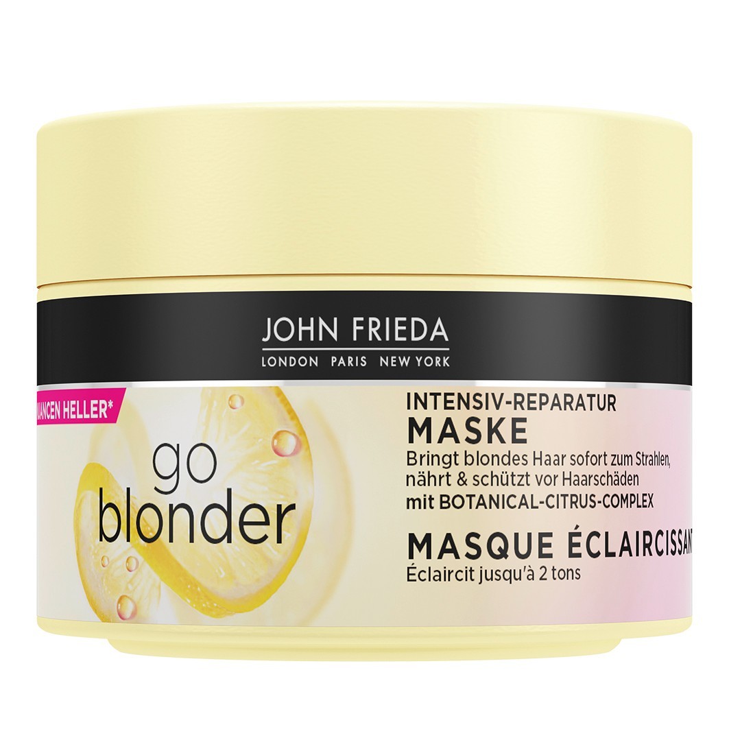 

Маска для волос go blonder intensiv-reparatur maske John Frieda, объем 250 мл