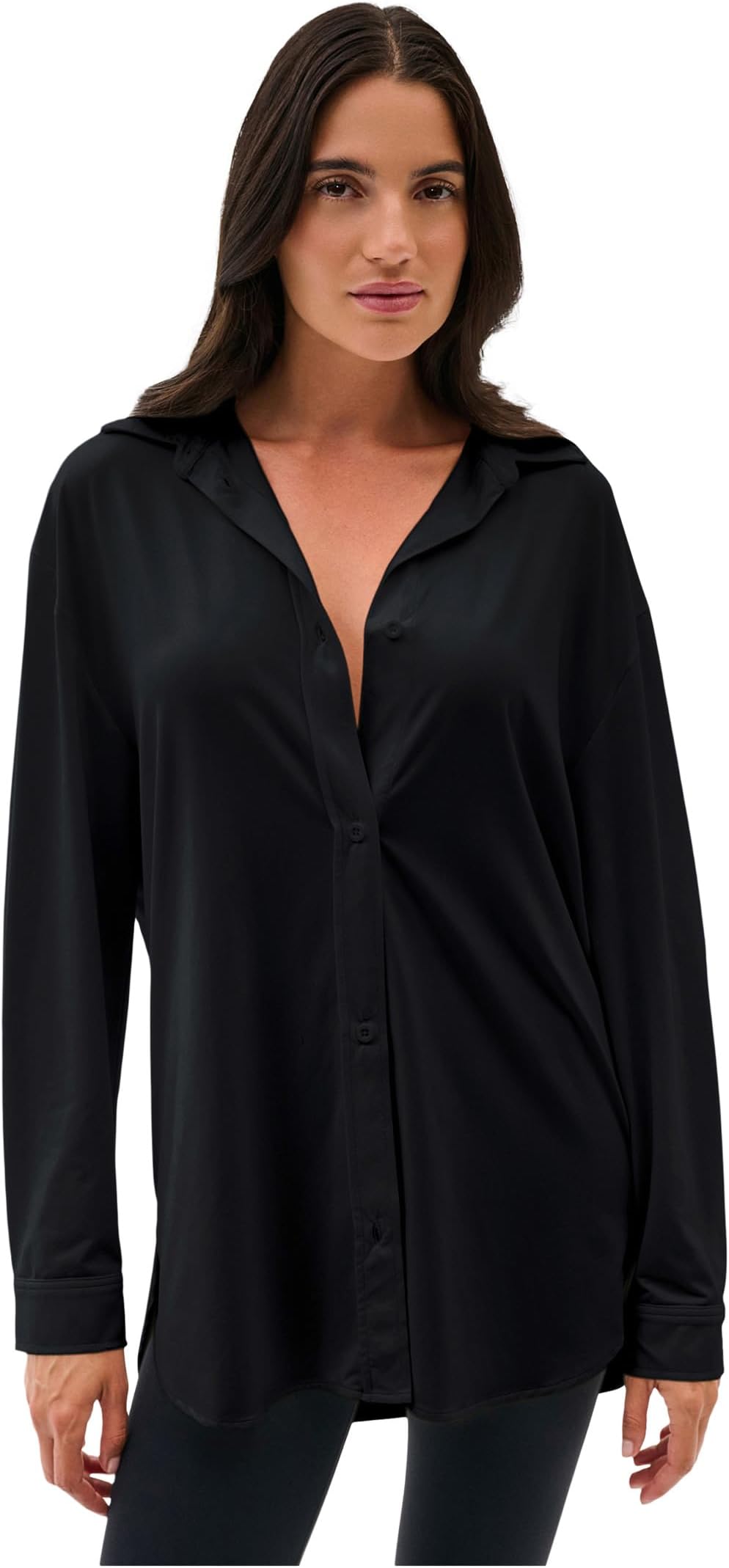 

Женская рубашка Kate Airweight Lite на пуговицах Splits59, Black