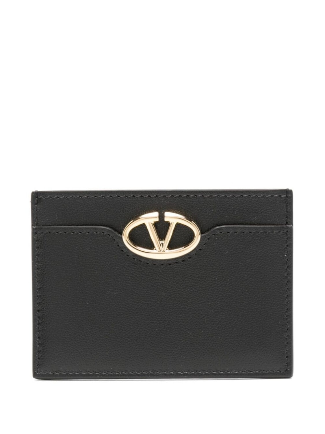 

Valentino Garavani кожаный держатель карт VLogo Signature, черный