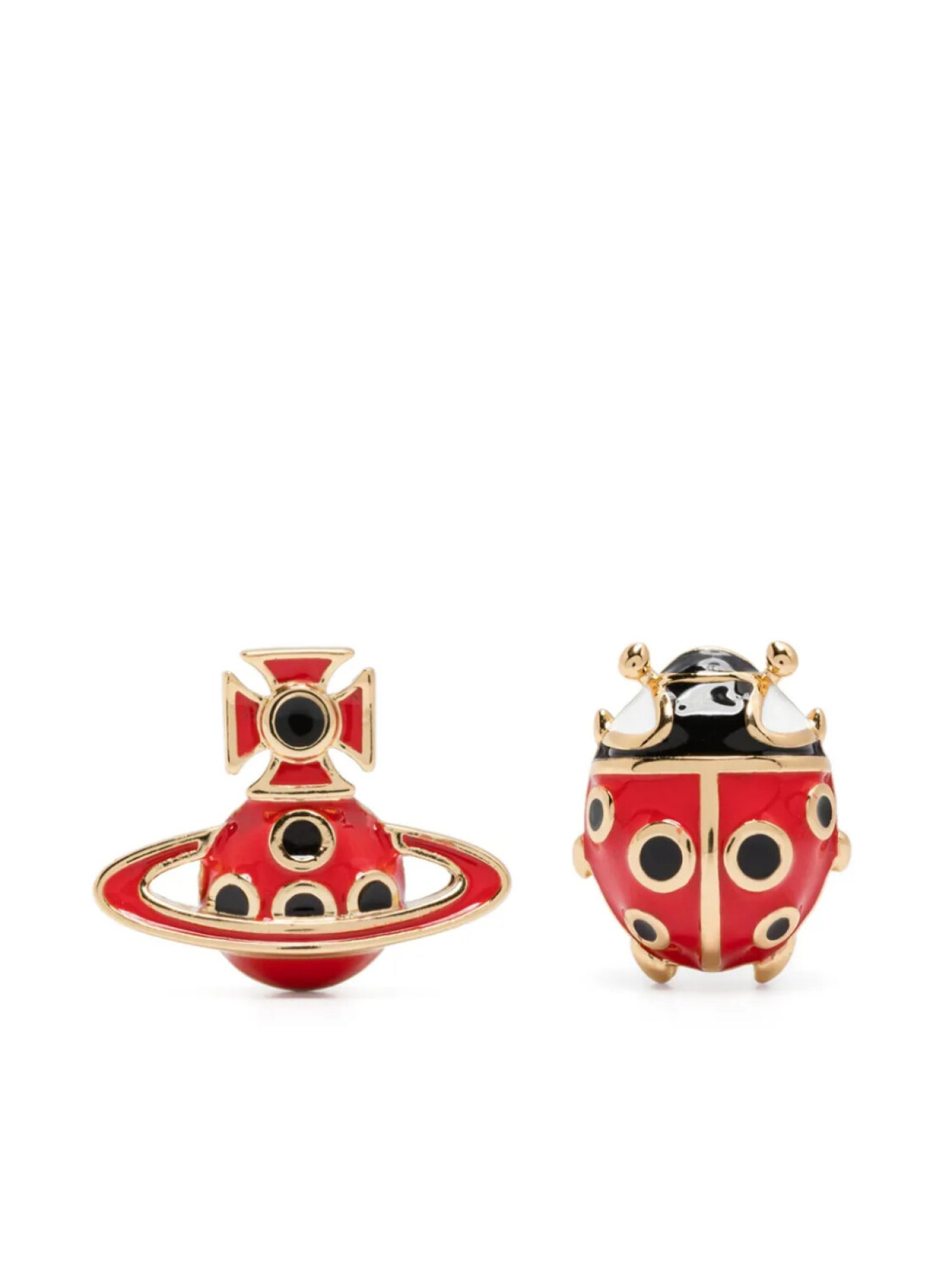

Vivienne Westwood серьги с декором Orb, золотой