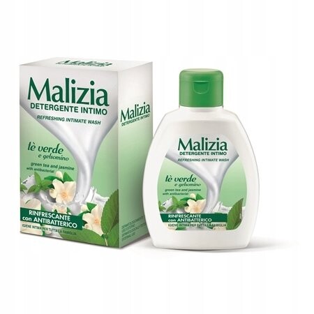 

Зеленый чай, жидкость для интимной гигиены, 200 мл Malizia