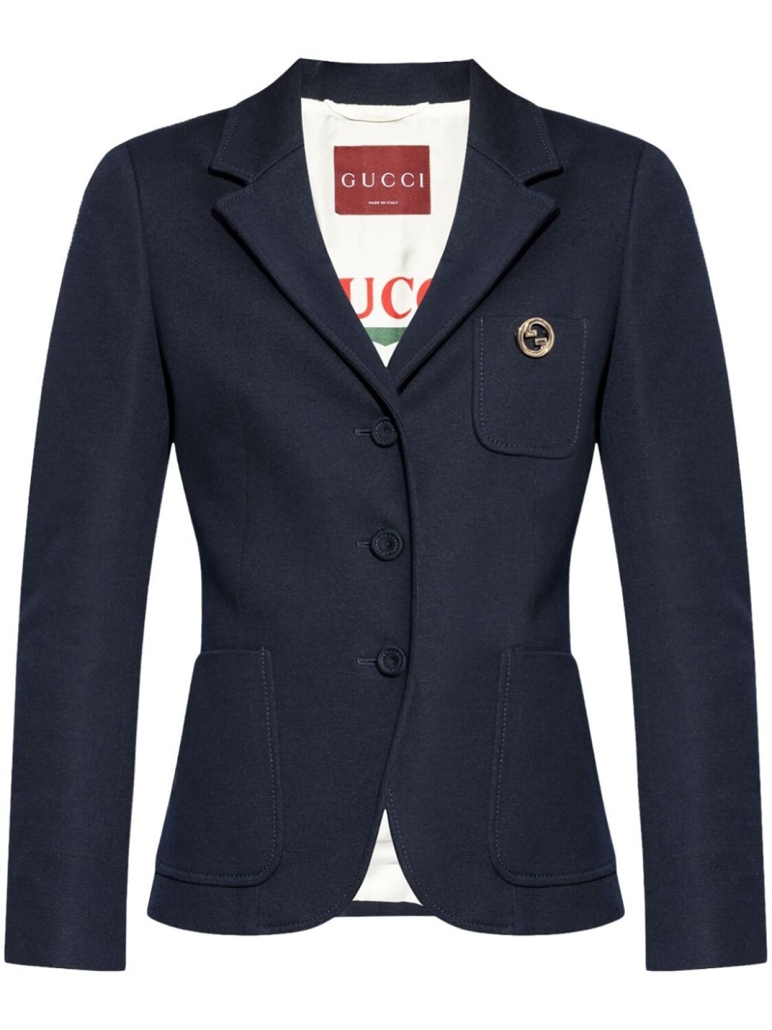 

Gucci хлопковая куртка, синий