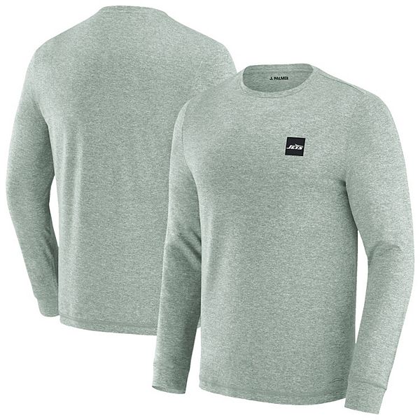 

Мужская футболка с длинным рукавом j palmer green new york jets four down Unbranded