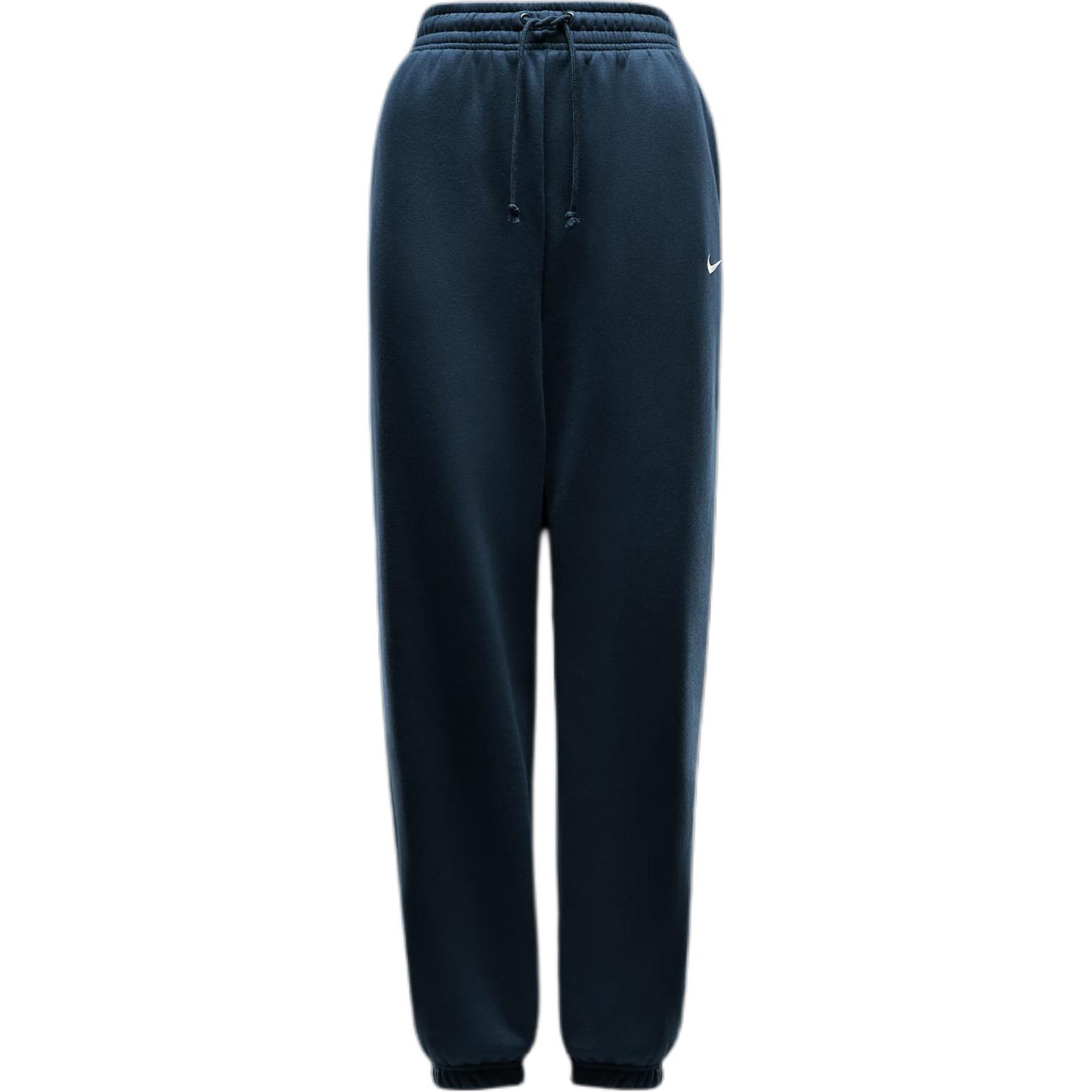 

Женские спортивные брюки Phoenix Fleece с высокой талией, свободные Nike, Arsenal Marine/Sailboat