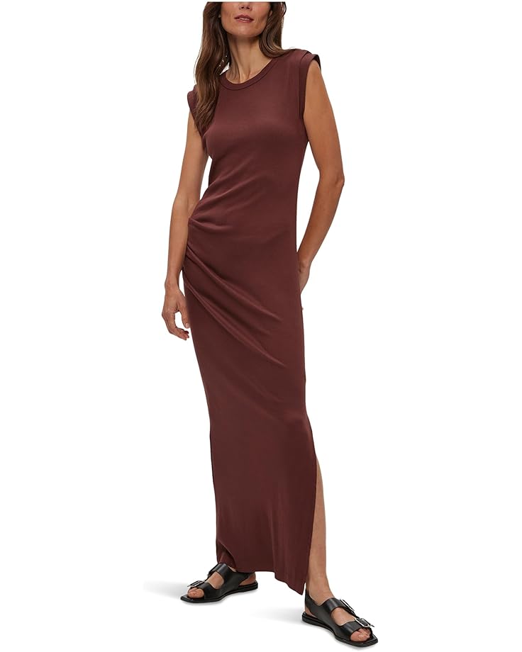 

Платье Michael Stars Calliope Extended Sleeve Maxi Dress, цвет Espresso