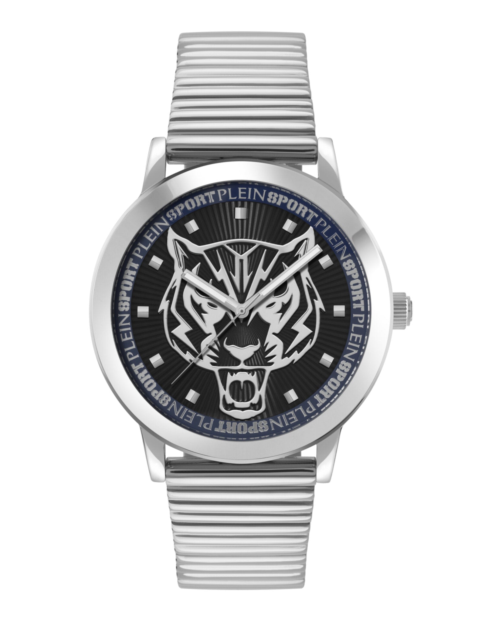 

Часы Iron Tiger PLEIN SPORT, цвет silver/stainless steel/black