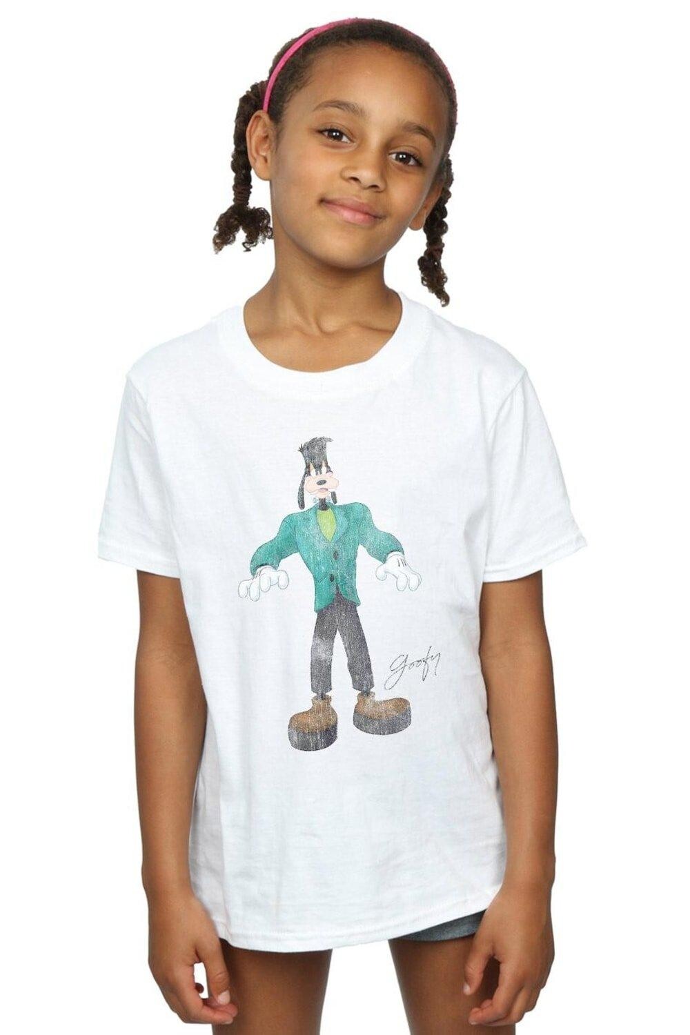 

Хлопковая футболка Frankenstein Goofy Disney, белый